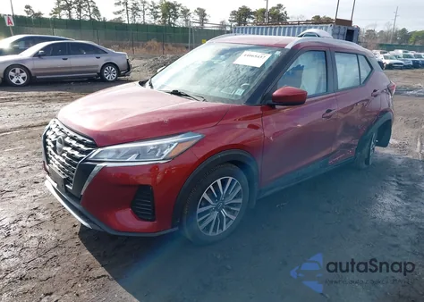 2022 Nissan Kicks Sv Xtronic Cvt z USA, uszkodzony, nr VIN 3N1CP5CVXNL516490